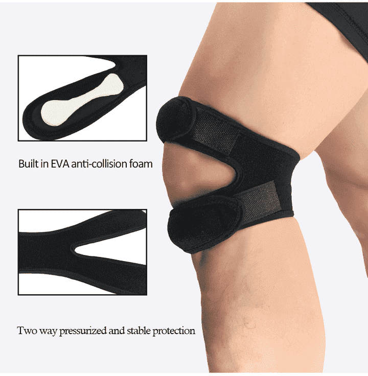 Dual Patella Support Knee Strap