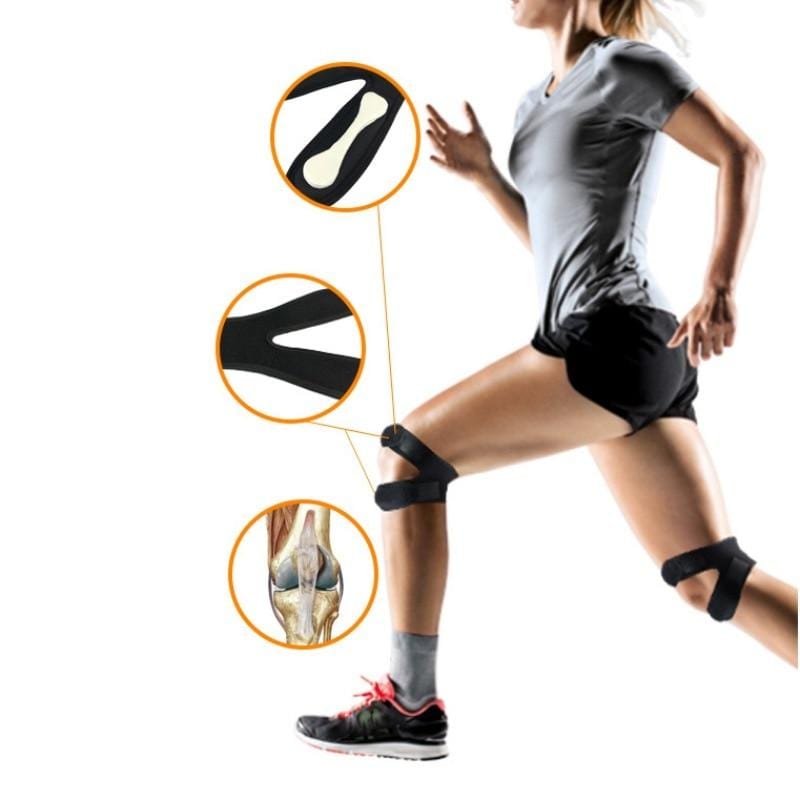 Dual Patella Support Knee Strap