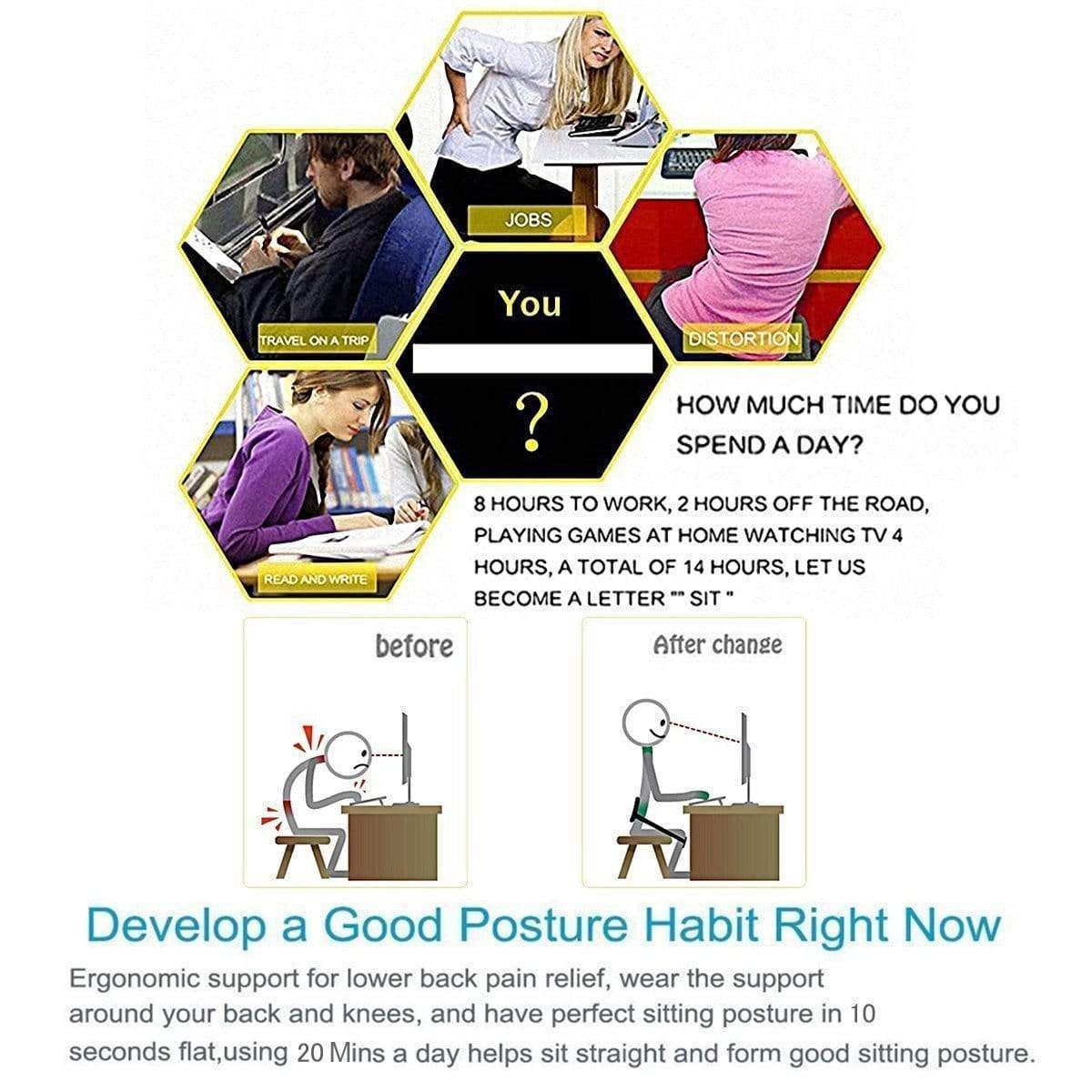 Posture Corrector Support Belt