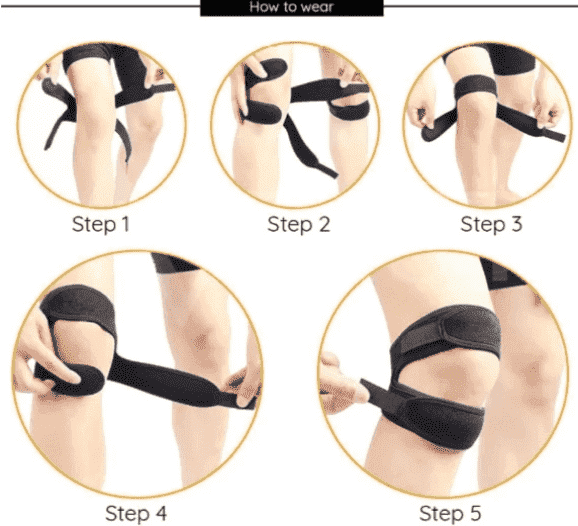 Dual Patella Support Knee Strap