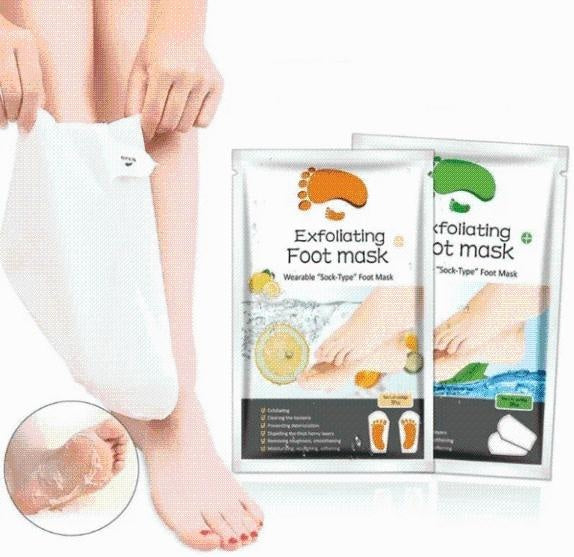 Exfoliating Foot-Peel Refreshing Mask (Set of 3)