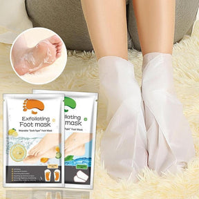 Exfoliating Foot-Peel Refreshing Mask (Set of 3)