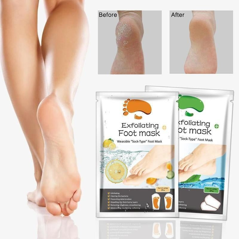 Exfoliating Foot-Peel Refreshing Mask (Set of 3)