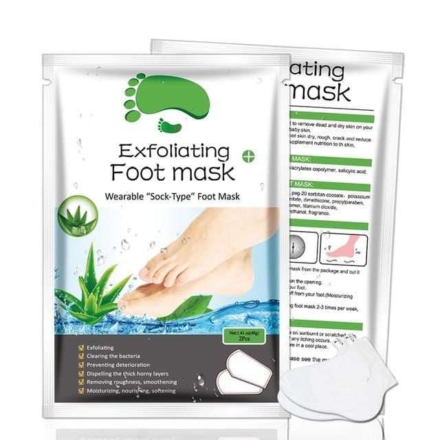 Exfoliating Foot-Peel Refreshing Mask (Set of 3)